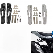 Repose-pieds arrière passager Suzuki GSXR 600 750 1000 Couleur noir argenté