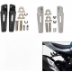 Подножки задние пассажира Suzuki gsxr 600 750 1000 Цвет черный серебристый