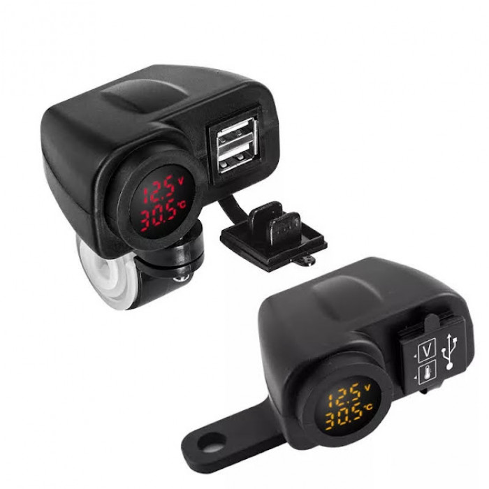 USB-зарядка с вольтметром