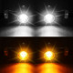 Повороти світлодіодні OLX світлодіодні з дхo, колір вогнів жовтогарячий/білий