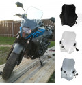 Universal windshield for Street 2 motorcycle, Glass color Black, Grey, Transparent