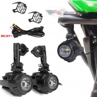 Противотуманки дополнительные фары на мото BMW R 1250 1200 1150 850 GS Honda Transalp Africa Twin NC 700 750