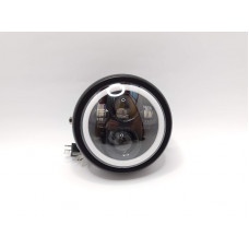 LED headlight metal LED optics 5.75 inches for a custom Classic motorcycle