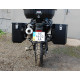 One-piece luggage system for BMW F800GS 2013