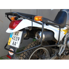 One-piece luggage system for Honda NX650 Dominator RD08