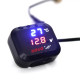 Air temperature indicator Koso voltmeter usb