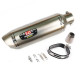 Direct-flow motorcycle muffler direct flow diameter 38/51 mm Akrapovic model Carbon