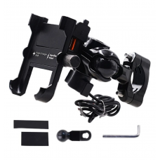 Motorcycle Handlebar iPhone Holder with USB