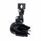 Additional LED motorcycle headlights with metal mounts