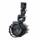Additional LED motorcycle headlights with metal mounts