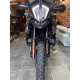 Additional LED motorcycle headlights with metal mounts