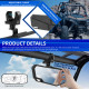 Central Mirror for Buggy ATV UTV Can Am Maverick Polaris Rover RZR Yamaha Rhino Honda Pioneer Kawasaki