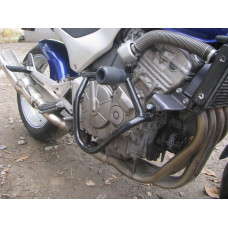 Crash bars for Honda Hornet CB600F with Crash Pads 1998-2002