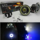 Additional headlights DRL automotosvet angel eyes drl 64mm