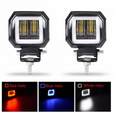 Price for 1pc LED fog light Led additional headlight 20W HJG (4 CREE Led)