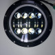 LED headlights 7inch 80w with angel eyes and turn signals
