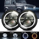 Headlights 100 watt Price for 2 pieces LED headlights NIVA 2121-21213, VAZ 2101-2102, GAZ 24, UAZ 469, Jeep