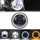 LED headlight 75 W for VAZ 2106 JP 40W 5.75 inches round LED Headlight for VAZ 2106 etc. 12-24 Volts