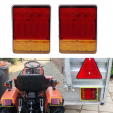 LED brake light / turn signals / dimensions / led rear lamp of the trailer automotosvet lights for the trailer