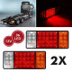 12-24v Car LED Stop Light / Turn Signals / Dimensions / Rear Led Lantern Trailer Lights
