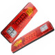 12-24v LED Stop Light / Turn Signals / Dimensions / Rear Led Trailer Lamp Trailer Lights