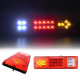 12-24v LED Stop Light / Turn Signals / Dimensions / Rear Led Trailer Lamp Trailer Lights
