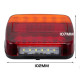 Car LED Stop Light / Turn Signals / Dimensions / Rear Led Trailer Lamp Trailer Lights