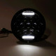 LED headlight on a Cree LED motorcycle