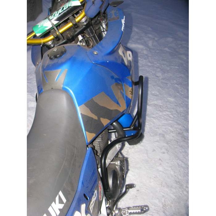 Rear Saddlebag Bracket Guard Crash Bars Support Kit For