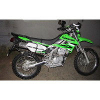 One-piece luggage system for Kawasaki KLX 250