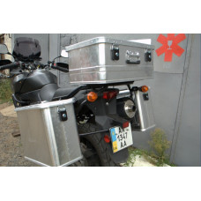 One Piece Travel Luggage System for Suzuki DL650 V-Strom before 2011