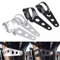 Fasteners for headlights chrome & black