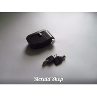 Black disk lock