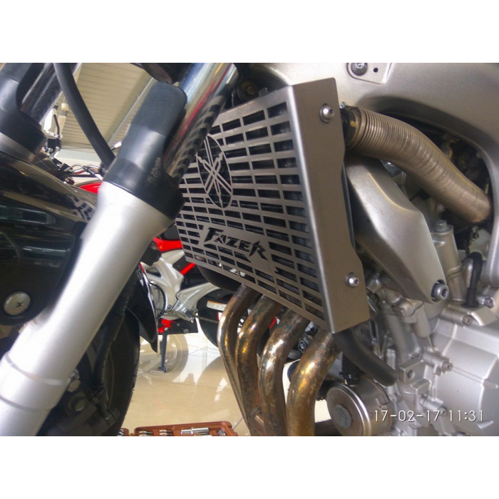 Grille on a radiator of Yamaha FZ6 Fazer 400 600 1000 FZ6 FZ6-N FZ1