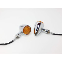 Повороти металеві світлодіодні Cruiser-3 на мотоцикл чопер класик