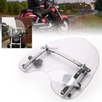 Bulle universelle pour moto chopper cruiser