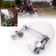 Universal windshield for motorcycle chopper cruiser