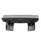 Hard Tale Motorcycle Stop Light with Turn Signals, Red