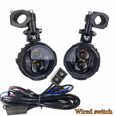 Протитуманки додаткові мото фари BMW R 1250 1200 1150 850 GS Honda Transalp Africa Twin Triumph Tiger var. 2
