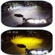 Fog lights additional motorcycle headlights BMW R 1250 1200 1150 850 GS Honda Transalp Africa Twin Triumph Tiger var. 2