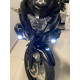Fog lights additional motorcycle headlights BMW R 1250 1200 1150 850 GS Honda Transalp Africa Twin Triumph Tiger var. 2