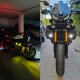 Fog lights additional motorcycle headlights BMW R 1250 1200 1150 850 GS Honda Transalp Africa Twin Triumph Tiger var. 2