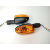 Turn signals for motorcycle Board motorcycle turn signals with lamp Honda Yamaha Suzuki Kawasaki Viper Izh Minsk Java