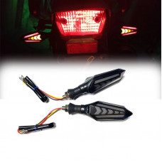 Поворотники на мотоцикл Double Led светодиодные мотоповоротники
