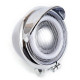 Additional LED motorcycle headlights with angel eyes Chopper Led