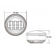 Additional metal headlights for the Harley Davidson Honda Kawasaki Indian Suzuki Yamaha Victory Lifan chopper var. 4