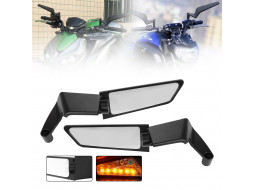 Дзеркала з поворотниками Blade Street на мотоцикл Yamaha MT 03 09 Kawasaki Z 1000 900 800 650 750