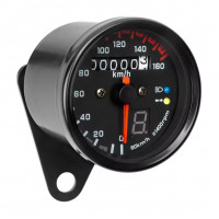 Universal speedometer for motorcycle with gear indicator Kege Dark 2