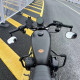 Дзеркала в торець керма Harley Bar металеві універсальні на мотоцикл Suzuki Honda Yamaha Kawasaki Geon
