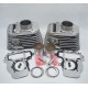 Поршнева в зборі циліндри на двигун Yamaha xv250 lifan lf250b Dakota 250 Keeway super light 250 qj250h